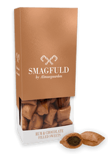 Indlæs billede til gallerivisning ELSKER DIG Gavepakning med fyldte bolcher (smag af rom/chokolade og syrlig rabarber)