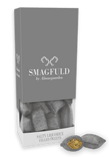 Indlæs billede til gallerivisning BARE FORDI Gavepakning med fyldte bolcher (smag af sød lakrids og salt lakrids)