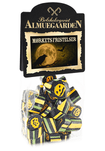 Halloween bolcher med smag af lakrids og karamel