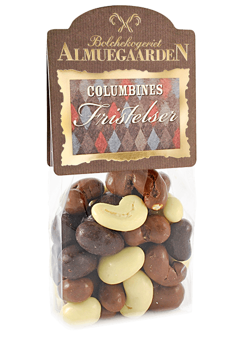Chokolade-cashewnødder - Almuegaarden