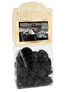 Lakrids & Sydesalt bolcher med smag af lakrids & Mariager sydesalt - Almuegaarden