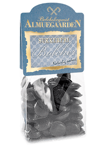 Sukkerfri Lakrids bolcher med smag af sød lakrids - Almuegaarden